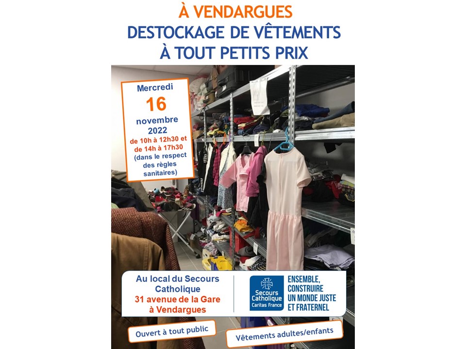 Vetement destockage discount